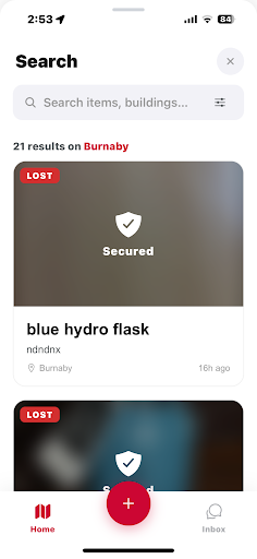 SFU Lost & Found — showcase 4